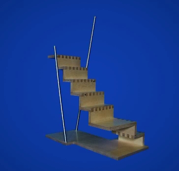 Escalier autoportant